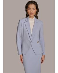 Donna Karan - One-button Blazer - Lyst