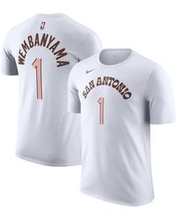 Nike - Victor Wembanyama San Antonio Spurs 2023/24 City Edition Name And Number T-shirt - Lyst