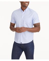 UNTUCKit - Untuck It Regular Fit Wrinkle-free Short-sleeve Hillstowe Button Up Shirt - Lyst