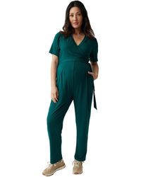 Ingrid & Isabel - Ingrid + Isabel Maternity Everywear Short Sleeve Jumpsuit - Lyst