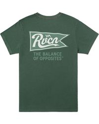 RVCA - Pennantan Short Sleeve T-shirt - Lyst