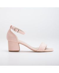 Forever & Always Shoes - Iva Low Block Heel Sandals - Lyst