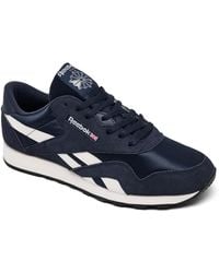 Reebok - Classic Nylon Casual Sneakers From Finish Line - Lyst