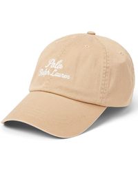 Polo Ralph Lauren - Embroidered Twill Ball Cap - Lyst