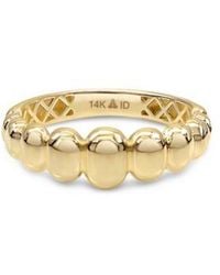 DEVATA - Dome Puffy Ring In 14k Size 7 Approx. 2.9 Grams - Lyst