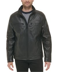 Calvin Klein Leather jackets for Men | Online Sale up to 60% off | Lyst