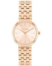Calvin Klein - Forme Tone Stainless Steel Bracelet Watch - Lyst