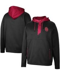Colosseum Athletics - Oklahoma Sooners Luge 3.0 Quarter-zip Hoodie - Lyst
