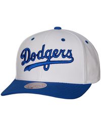 Mitchell & Ness - Los Angeles Dodgers Cooperstown Collection Pro Crown Snapback Hat - Lyst