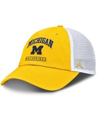 Nike - Michigan Wolverines Club Trucker Adjustable Hat - Lyst
