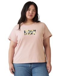 Levi's - Plus Size Crewneck Short-sleeve T-shirt - Lyst