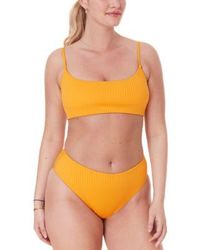 Andie - Maui Ribbed Bikini Top Bottoms - Lyst