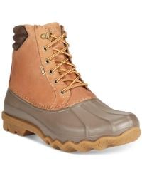 sperry duck boots mens sale