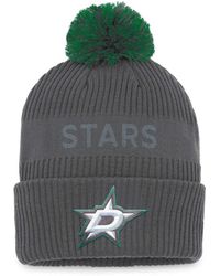 Men's Fanatics Branded Heather Charcoal Dallas Stars Authentic