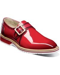 Stacy Adams - Bartram Plain Toe Monk Strap Shoe - Lyst