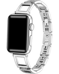 The Posh Tech - Journey Square Link Stainless Steel Band For Apple Watch Size- 38mm - Lyst