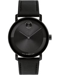 Movado - Bold Evolution 2.0 Swiss Quartz Leather Watch 40mm - Lyst