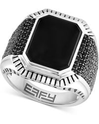 Effy - Effy Onyx & Black Spinel Statement Ring - Lyst