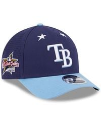 KTZ - Navy/light Blue Tampa Bay Rays 2025 Mlb All-star Game 9forty M-crown Adjustable Hat - Lyst