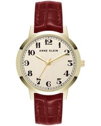 Anne Klein - Easy To Read Dial Strap Watch - Lyst