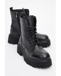Forever & Always Shoes - Tina Leather Ankle Boot () - Lyst