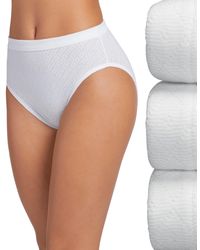 Jockey - Elance Cotton French Cut Underwear 3-pk 1541, Extended Sizes - Lyst
