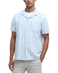 Barbour - Beechcroft Short Sleeve Striped Button-front Camp Shirt - Lyst