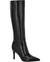 Guess - Richee Tall Knee-high Pointy Toe High Heel Dress Boots - Lyst