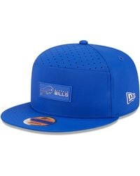 KTZ - Buffalo Bills 2025 Sideline Split Panel 9fifty Snapback Hat - Lyst