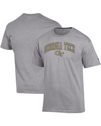 Champion - Â Georgia Tech Yellow Jackets Arch Over Logo T-shirt - Lyst