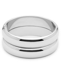 Ettika - Simple Stack Bangle Bracelet Set - Lyst