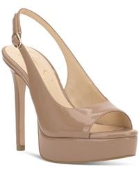 Jessica Simpson - Sibilla Slingback Platform Stiletto Pumps - Lyst