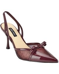 Nine West - Padell Embellished Slingback Stiletto Pumps - Lyst