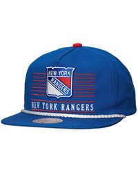 Mitchell & Ness - New York Rangers Ascend Deadstock Snapback Hat - Lyst