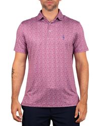 Tailorbyrd - Mini Ditsy Performance Polo - Lyst