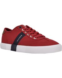 Tommy Hilfiger - Pandora Lace Up Low Top Sneakers - Lyst