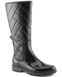 Spring Step - Maiza Waterproof Quilted Rain Boots - Lyst