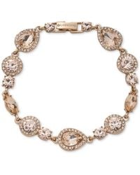 Givenchy - Mixed Crystal Halo Statement Flex Bracelet - Lyst