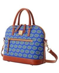 Dooney & Bourke - Dooney Bourke Florida Gators Signature Zip Satchel Purse - Lyst