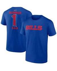 Fanatics - Buffalo Bills Big Tall Number One Dad T-shirt - Lyst
