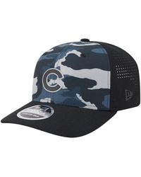 KTZ - Chicago Cubs Tonal Camo 9seventy Stretch-snap Hat - Lyst