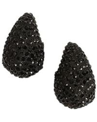 SOH - The Medium Cristal Teardrop Stud Earrings - Lyst