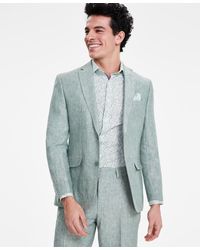 BarIII - Slim-fit Stretch Linen Suit Separate Jacket - Lyst