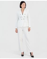 Tahari - Double-breasted Pantsuit - Lyst