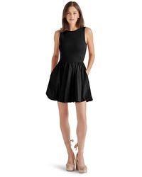 Steve Madden - Palermo Mixed-media Bubble-hem Fit & Flare Dress - Lyst