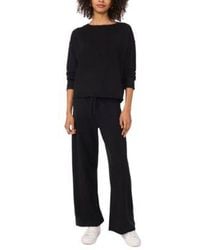 Vince Camuto - Mid Rise Straight Leg Sweatpants Ribbed Trim Crew Neck Sweater - Lyst