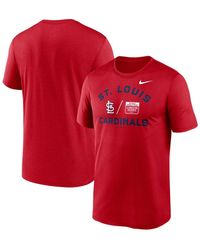 Nike - St. Louis Cardinals 2023 Mlb World Tour: London Series Legend Performance T-shirt - Lyst