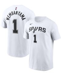 Nike - Victor Wembanyama San Antonio Spurs 2023 Nba Draft First Round Pick Name And Number T-shirt - Lyst