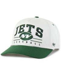 '47 - White/green New York Jets Roscoe Two-toned Hitch Adjustable Hat - Lyst