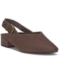 Lucky Brand - Brigeet Slingback Low Block Heels Mules - Lyst